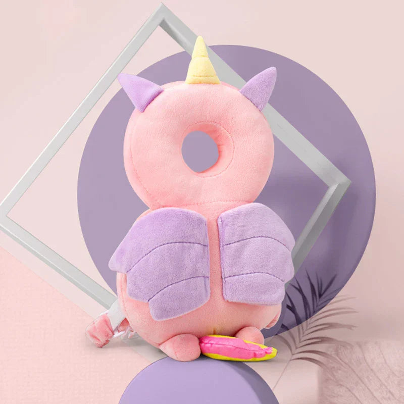 Baby Head Protector Pillow β Soft Backpack Cushion for Toddlers