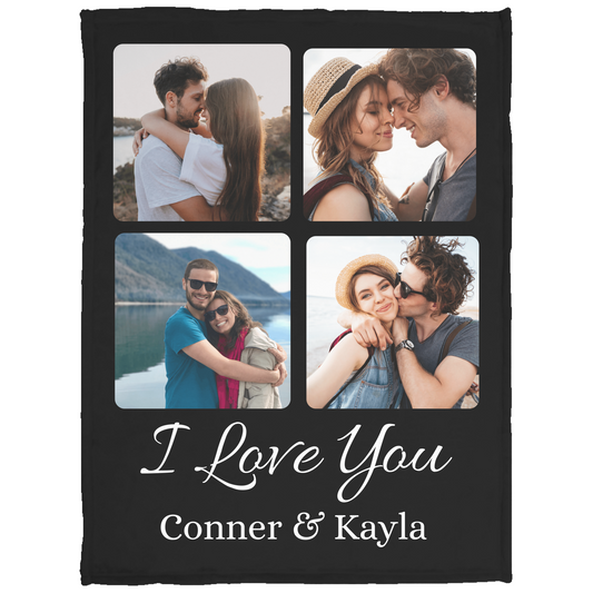 Personalized Couples Blanket
