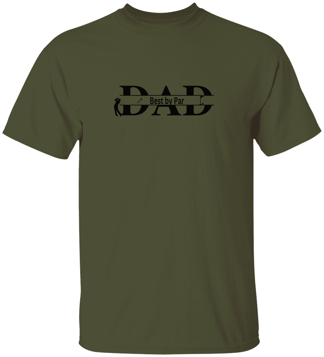 Dad Best by Par Golf T-Shirt