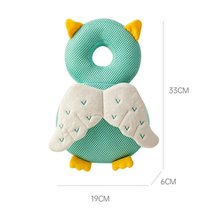 Baby Head Protector Pillow – Soft Backpack Cushion for Toddlers