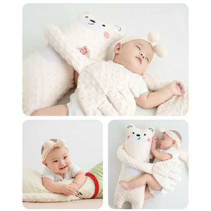 Newborn Sleep Comfort Pillow – Pacifying Sleep Aid with Remote