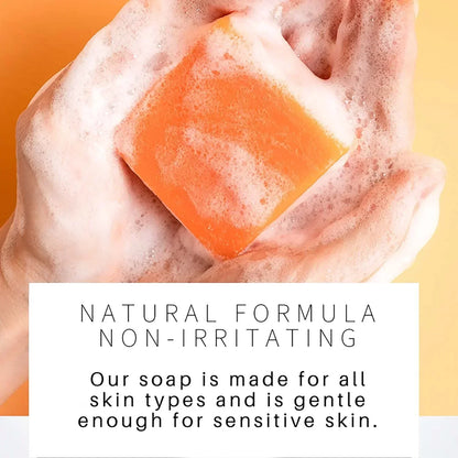 Golden Glow Tumeric Bar – Fades Dark Spots & Evens Skin Tone