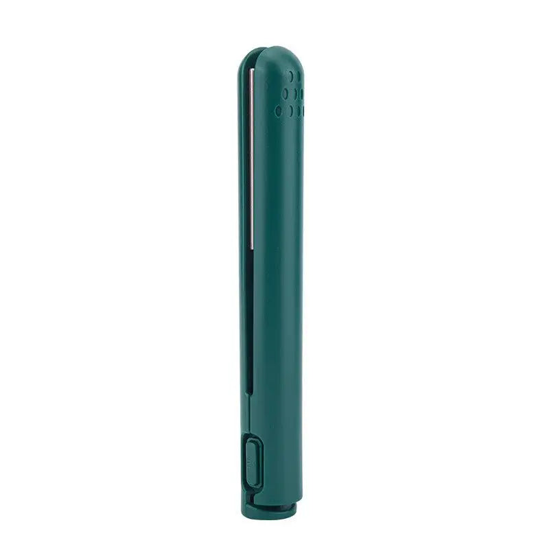 Portable 2-in-1 Curling Iron – USB Rechargeable Straight & Curl Tool