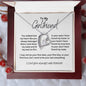To My Girlfriend- Love Heart Necklace
