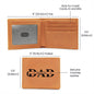 Dad's Best by Par Golfer's Leather Wallet