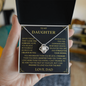 Dad to Daughter-Love Knot Necklace