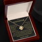 Dad to Daughter-Love Knot Necklace