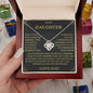 Dad to Daughter-Love Knot Necklace