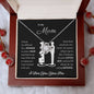 To Mom-Love Knot Necklace