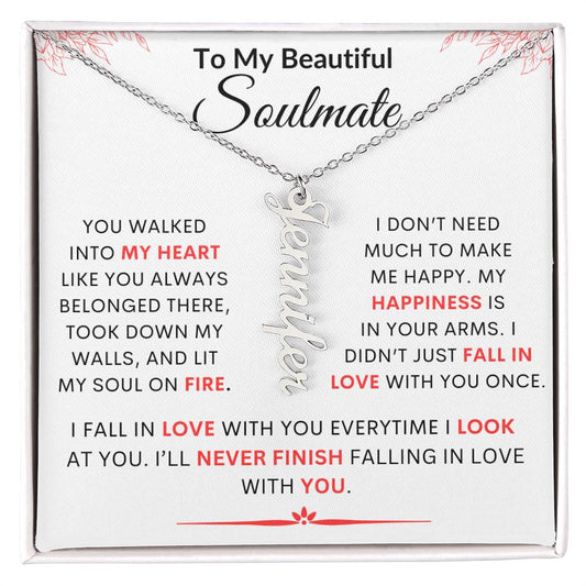 My Soulmate-Personalized Name Necklace