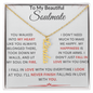 To My Beautiful Soulmate-Personalized Name Necklace