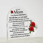 To My Mom Acrylic Heart