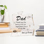 Dad Puzzle Acrylic Plaque