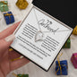 To My Girlfriend- Love Heart Necklace