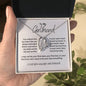To My Girlfriend- Love Heart Necklace