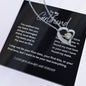 To My Girlfriend- Love Heart Necklace