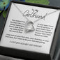 To My Girlfriend- Love Heart Necklace