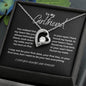 To My Girlfriend- Love Heart Necklace