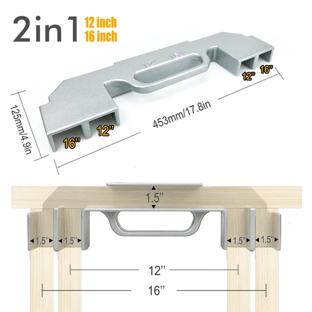 Pro StudMate: Precision Wall Framing